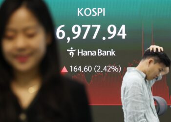 مؤشر Kospi الكوري الجنوبي يرتفع إلى 6977.94 بعد خمسة أيام من المكاسب