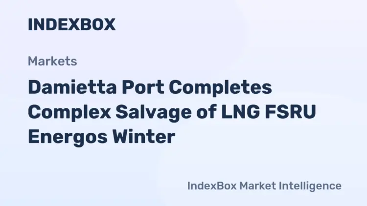 هيئة ميناء دمياط تنجز تعويم سفينة LNG FSRU Energos Winter بعد هجوم طائرة مسيرة 2026 هيئة ميناء دمياط تنجز تعويم سفينة LNG FSRU Energos Winter بعد هجوم طائرة مسيرة 2026